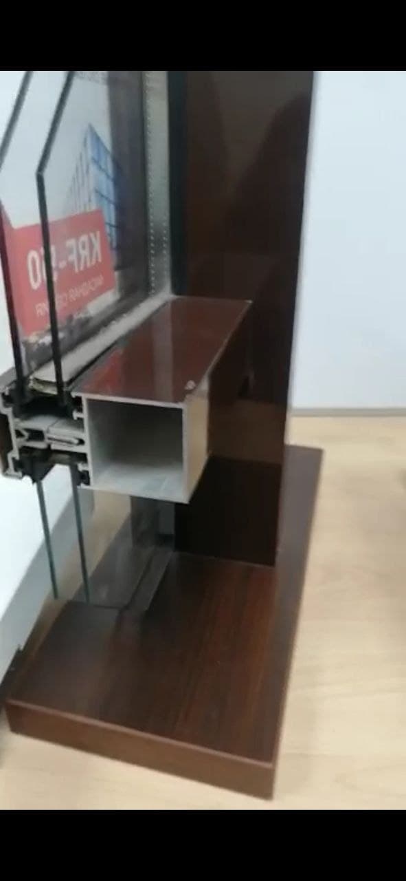 Готовое утепление профиля термокоробом
