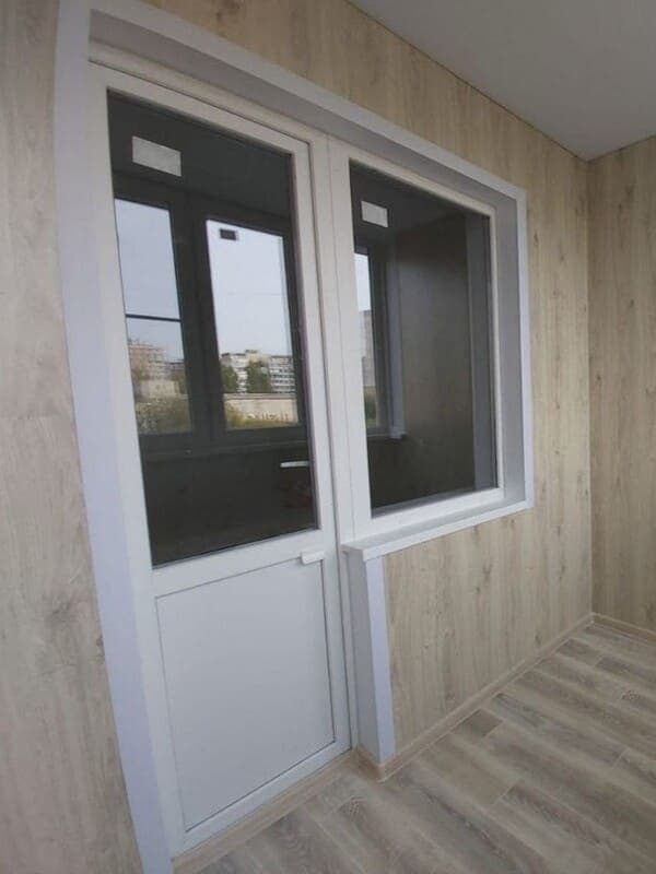 Тёплый балконный блок Veka SoftLine 70 мм